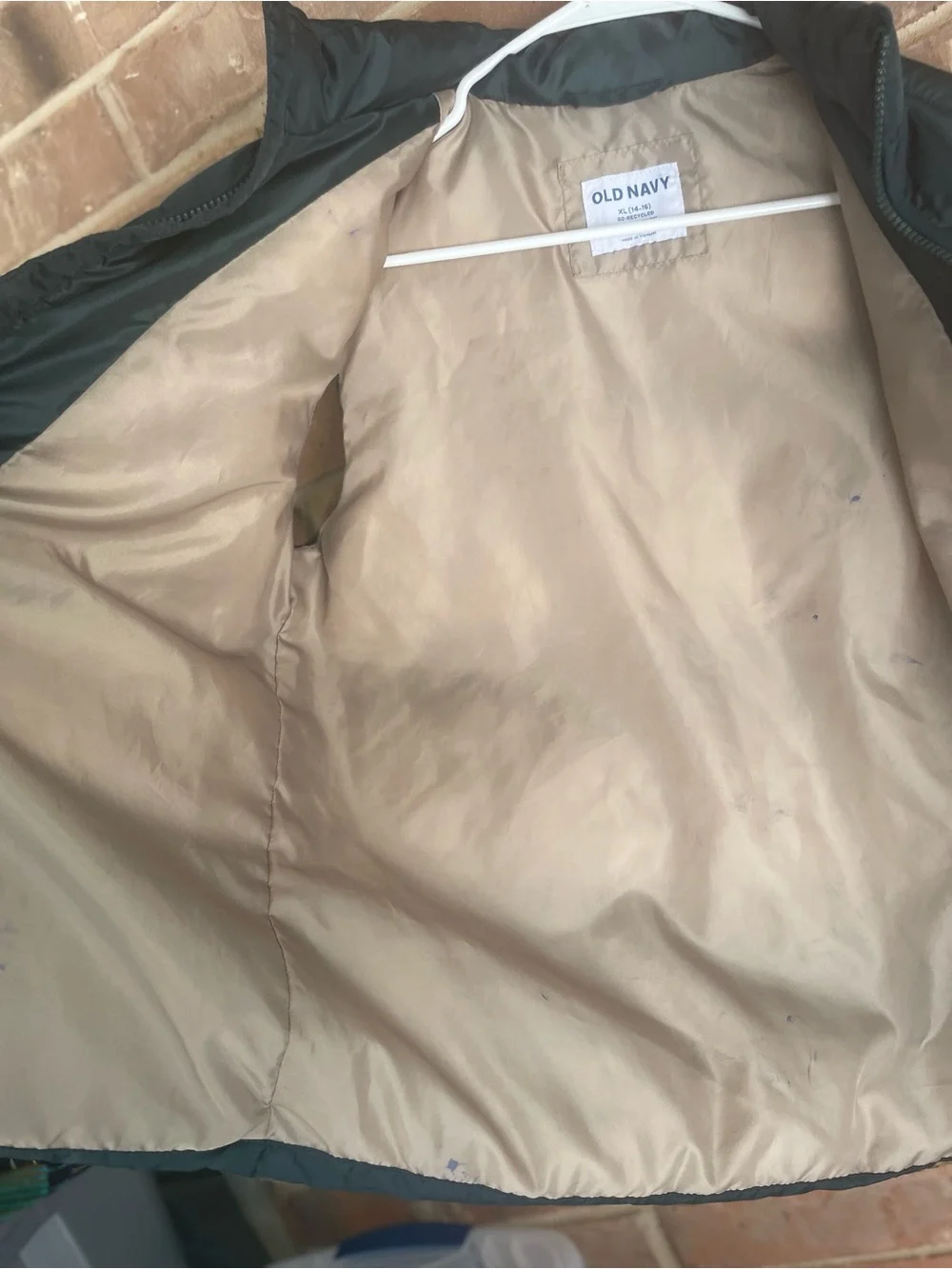Old Navy Puffer Vest Youth XL #274
